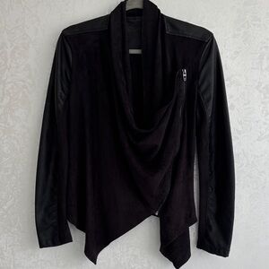 Blank NYC Faux Leather Jacket in Black S